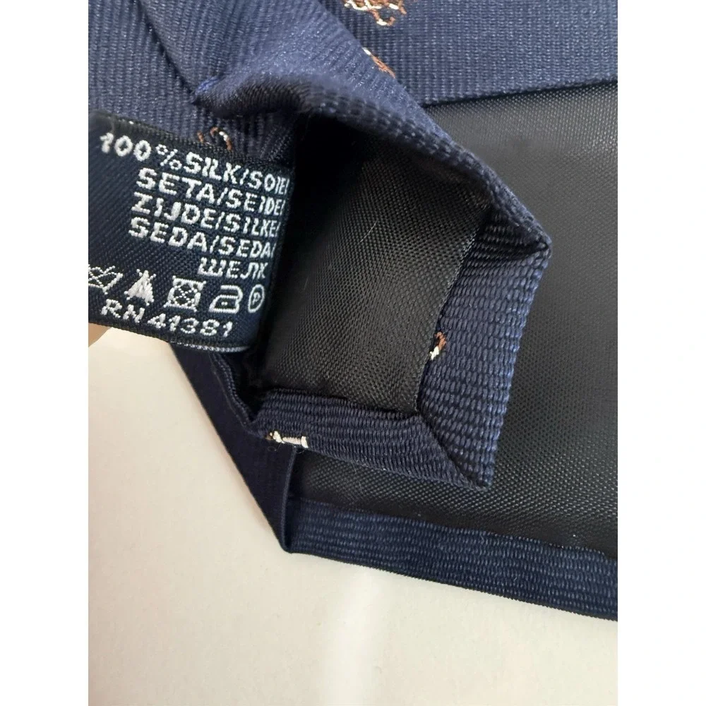 Polo Ralph Lauren Tie Pony Embroidery Silk Navy Kids Boys 3